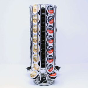 Portacapsule Girevole Metal - 40 capsule